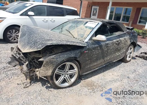 2014 Audi S5 3.0T Premium Plus из США, поврежденный, VIN WAUCGAFH0EN014242